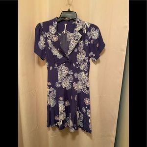 Free People cute dress for work or play.